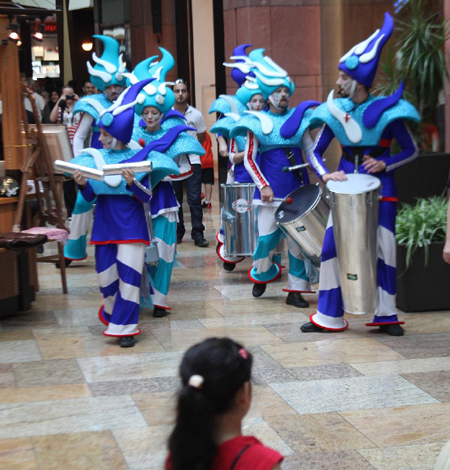 Percussion Samba Group wows crowds with their beats