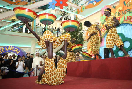 African Acrobat Show