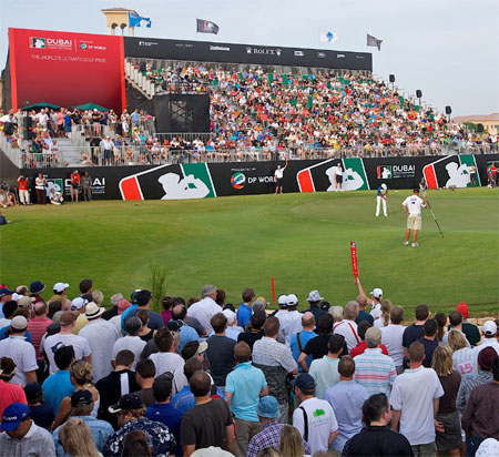 Full House at Dubai Golf Championship