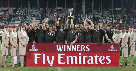 Resurgent New Zealand reclaim Emirates Airline Dubai Rugby Sevens title