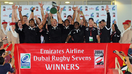 Emirates Airline Dubai Rugby Sevens Winners