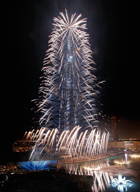 Burj Khalifa launch