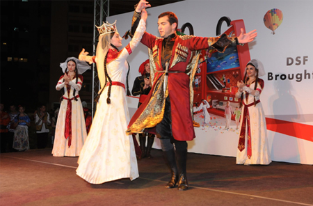 Georgian, European and Middle Asian dances excite crowds in Al Riqqa