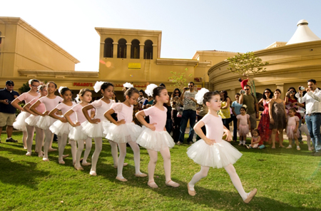 Local Students of Music, Classical Ballet and Modern Dance Entertain Weekend Crowds at The Walk at Jumeirah Beach Residence