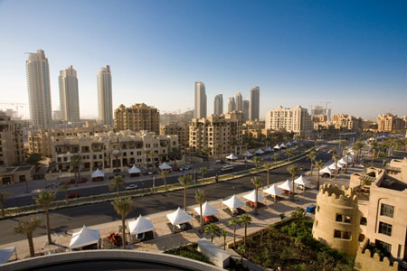 Emaar Boulevard in Downtown Dubai