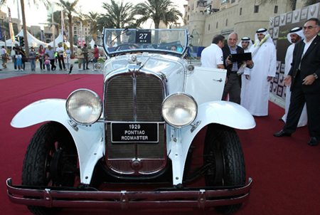 Winners of Emirates Classic Car Festival honoured