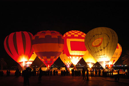 Balloon Festival at Creek Parkh