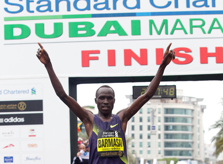 Barmasai Wins Standard Chartered Dubai Marathon