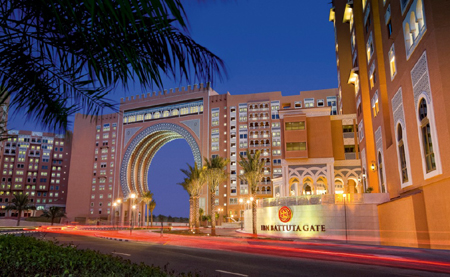 IBN Batutta Gate Hotel by Moevenpick.
