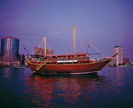 Al Mansour Dhow at the Creek