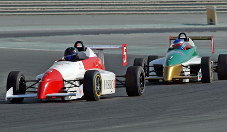 Racing at Dubai Autodrome