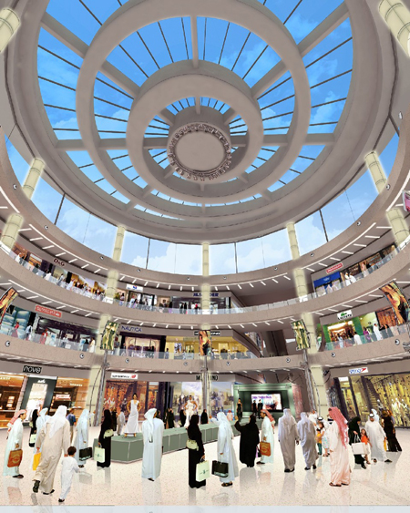 The Dubai Mall - Fashion Islanh