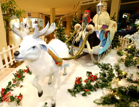 Christmas Decorations at Wafi