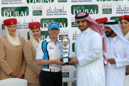 Anika Sorenstam Wins Dubai Ladh