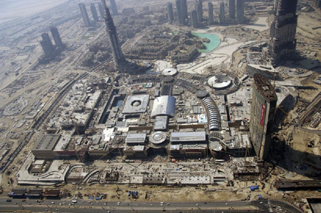 The Dubai Mall Under Constructh