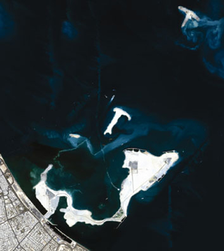 Satellite Image of Palm Deira