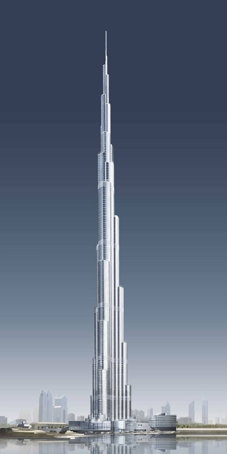 An artists impression of Burj