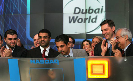 Istithmar World Vice Chairman rings NASDAQ stock market opening bell