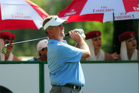 Colin Montgomerie at Dubai Desert Clasic