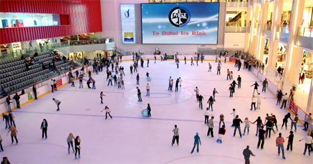 Ice Rink at Dubai Mall