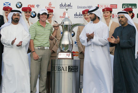 McIlroy wins Dubai Desert Classic