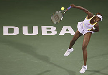 Venus Williams Wins Dubai Tennis Championship 2009