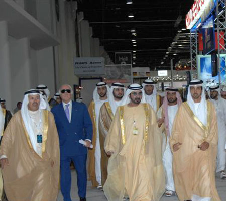 Sheikh Mohammed at IDEX