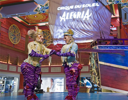 Cirque du Soleil performers wow crowds at Ibn Battuta Mall