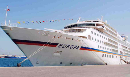 Europa docks in Dubai sh