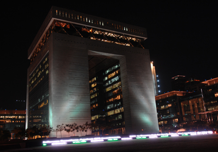 Dubai International Financial Centre – The Gate, before turning the lights off