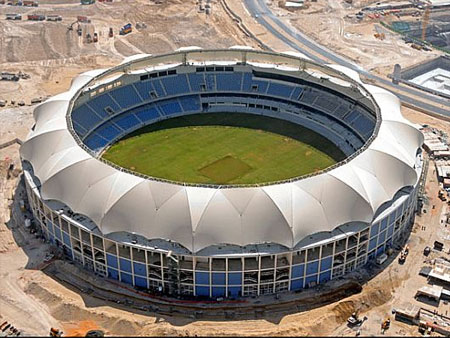 Cricket Stadium at Dubai Sports City