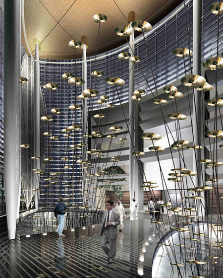 Burj Dubai Residential Lobby 