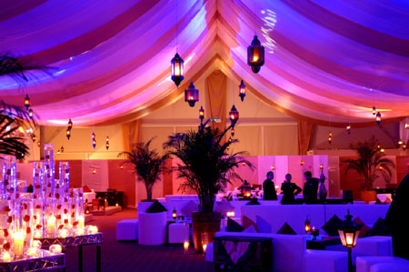 Ramadan Majlis tent at DIFC