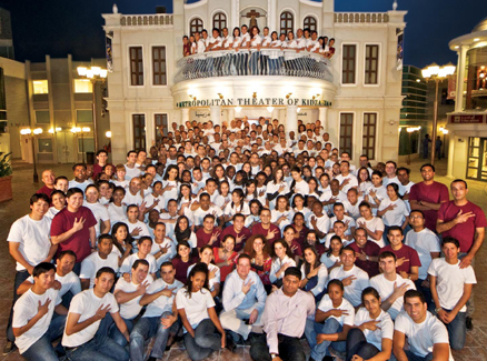 The new recruits from over 40 countries at KidZania® at The Dubai Mall